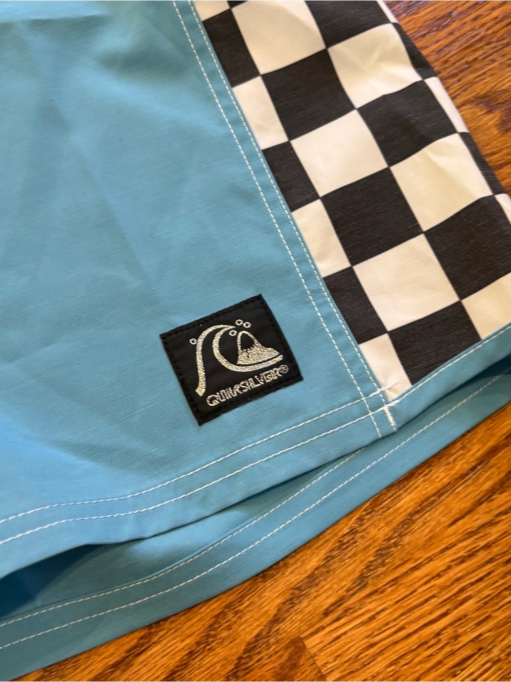 Quiksilver Men's Original Arch 18" Blue Boardshorts size 38 - Picture 3 of 5